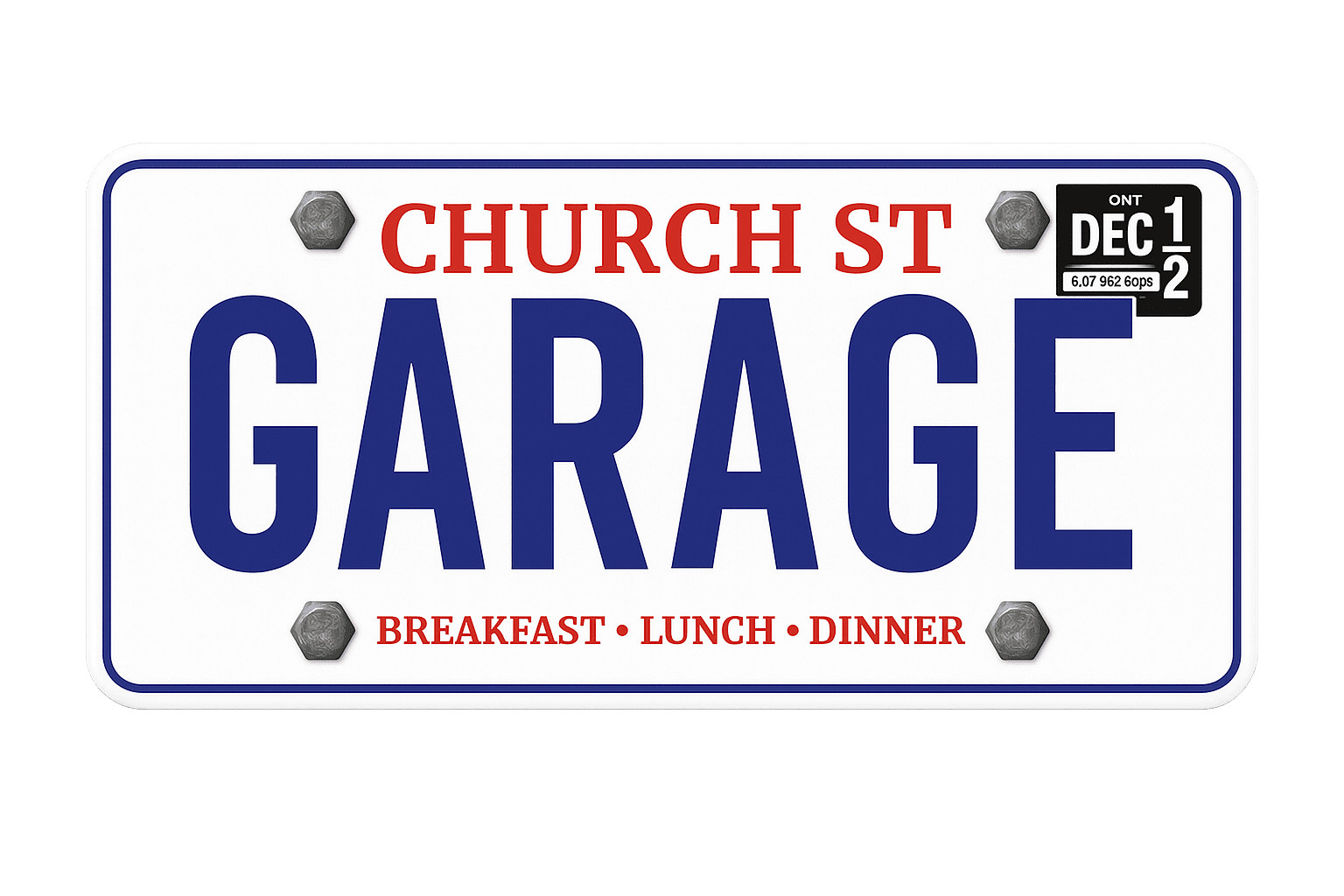 Church St. Garage Logo